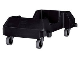 Onderstel Rubbermaid Slim Jim zwart