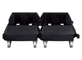 Onderstel Rubbermaid Slim Jim zwart