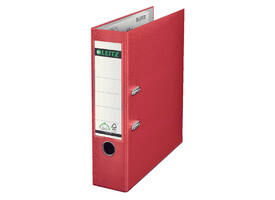 Ordner Leitz 1010 180° 80mm PP A4 rood