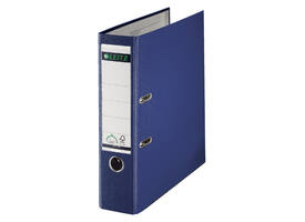 Ordner Leitz 1010 180° 80mm PP A4 blauw