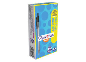 Balpen Paper Mate Inkjoy 100RT medium zwart