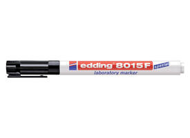 Viltstift edding 8015 laboratorium rond 0.75mm zwart