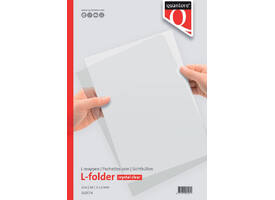 Insteekmap L-model Quantore A4 PP 0.12mm glad 25 stuks