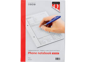 Telefoonnotitieblok Quantore 100vel 60gr