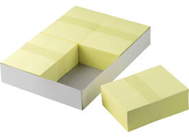 Receptpapier Fastprint A6 80gr kanariegeel 2000 vel