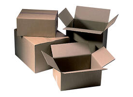 Amerikaanse vouwdoos CleverPack 430x305x250mm B-golf bruin 10 stuks