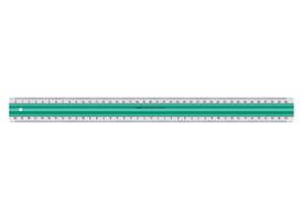 Liniaal Linex super S40 40cm transparant