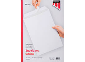 Envelop Quantore akte C4 229x324mm zelfklevend wit 10 stuks