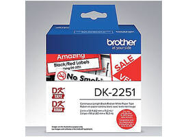 Etiket Brother DK-22251 doorlopend 62mm 1 rol á 15m wit
