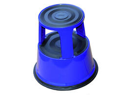 Opstapkruk Desq 420mm metaal blauw