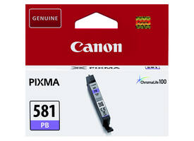 Inktcartridge Canon CLI-581 foto blauw