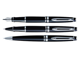 Vulpen Waterman Expert matt black CT medium
