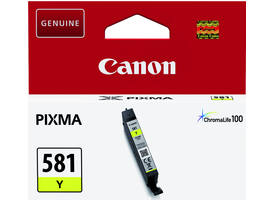 Inktcartridge Canon CLI-581 geel