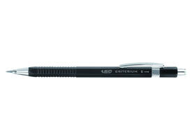 Vulpotlood Bic Criterium HB 2mm met gum metalen clip