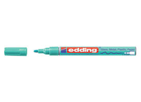 Paintmarker edding 751 op oliebasis 1-2mm metallic groen