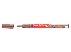 Paintmarker edding 751 op oliebasis 1-2mm koper