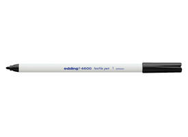 Textielmarker edding 4600 rond 1mm zwart