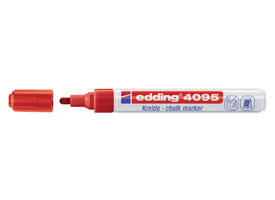 Krijtstift edding 4095 rond 2-3mm rood