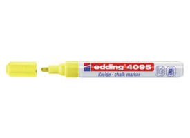 Krijtstift edding 4095 rond 2-3mm neon geel