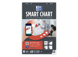Flipoverpapier Oxford smart 650x980mm blanco 90 gram 20 vel