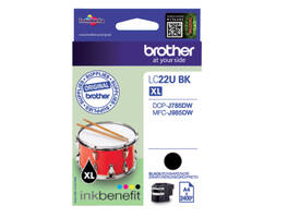Inktcartridge Brother LC-22UBK zwart