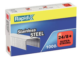 Nieten Rapid 24/8 RVS superstrong 1000 stuks