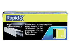 Nieten Rapid 13/8 gegalvaniseerd standaard 5000 stuks