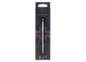 Balpen Parker Jotter stainless steel CT medium blister à 1 stuk