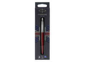 Balpen Parker Jotter Kensington red CT medium blister à 1 stuk