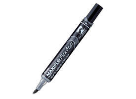 Whiteboardmarker Pentel MWL5SBF Maxiflo rond 1.5-4.5mm zwart