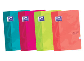 Schrift Oxford School Touch A4 lijn 72 pagina's 80gr assorti