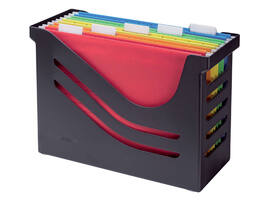 Hangmappenbox Djois Re-Solution + 5 hangmappen zwart