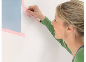 Afplaktape tesa®  Professional sensitive 25mx38mm roze