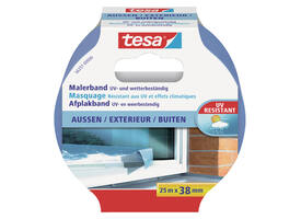 Afplaktape tesa®  Professional outdoor 25mx38mm blauw