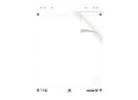 Flipoverpapier Oxford smart 60x80cm zelfklevend blanco 90gr 20 vel