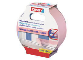 Afplaktape tesa®  Professional sensitive 25mx38mm roze