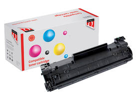 Tonercartridge Quantore alternatief tbv HP CB436A 36A zwart HC
