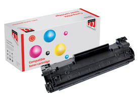 Tonercartridge Quantore alternatief tbv HP CB436A 36A zwart