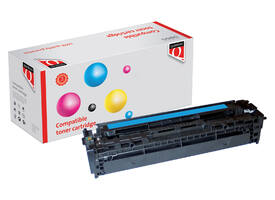 Tonercartridge Quantore alternatief tbv HP CB541A 125A blauw