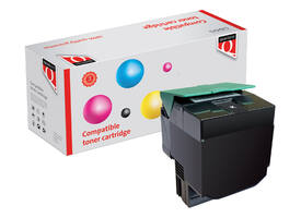 Tonercartridge Quantore alternatief tbv Lexmark C540H1KG zwart