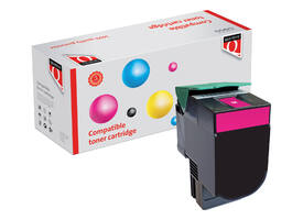 Tonercartridge Quantore alternatief tbv Lexmark C540H1MG rood