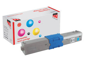 Toner Quantore alternatief tbv Oki 44973535 blauw