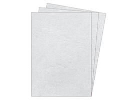Voorblad Fellowes A4 lederlook wit 100 stuks