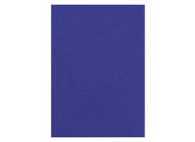 Voorblad Fellowes A4 lederlook royal blauw 25 stuks