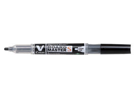 Whiteboardmarker Pilot rond extra fijn zwart