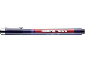 Fineliner edding 1800 0.25mm zwart