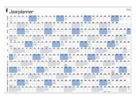 Jaarplankalender 2027 Quantore A1 84x57cm