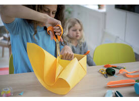 Schaar Fiskars Classic universeel 21cm oranje