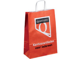 Draagtas Quantore papier 230x330mm 200 stuks