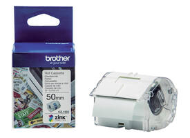 Etiket Brother CZ-1005 multifunctioneel 50mm 1 rol á 5m wit